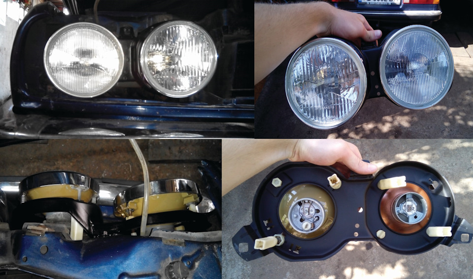 Фари BMW E30. Відновлені 3