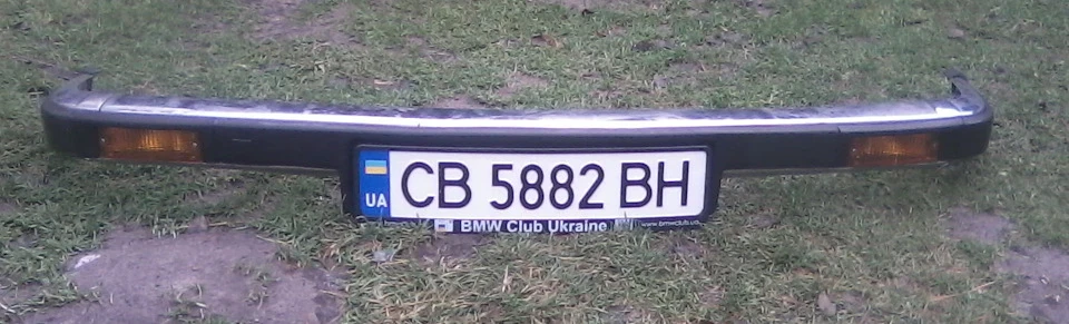 Ремонт переднього бампера завершився))))