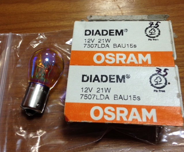 Лампочки Osram Diadem у поворотники. 2