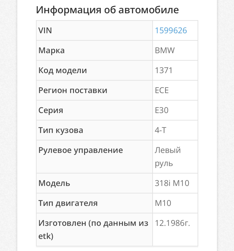 Помогите определить какой переход! BMW e30 2
