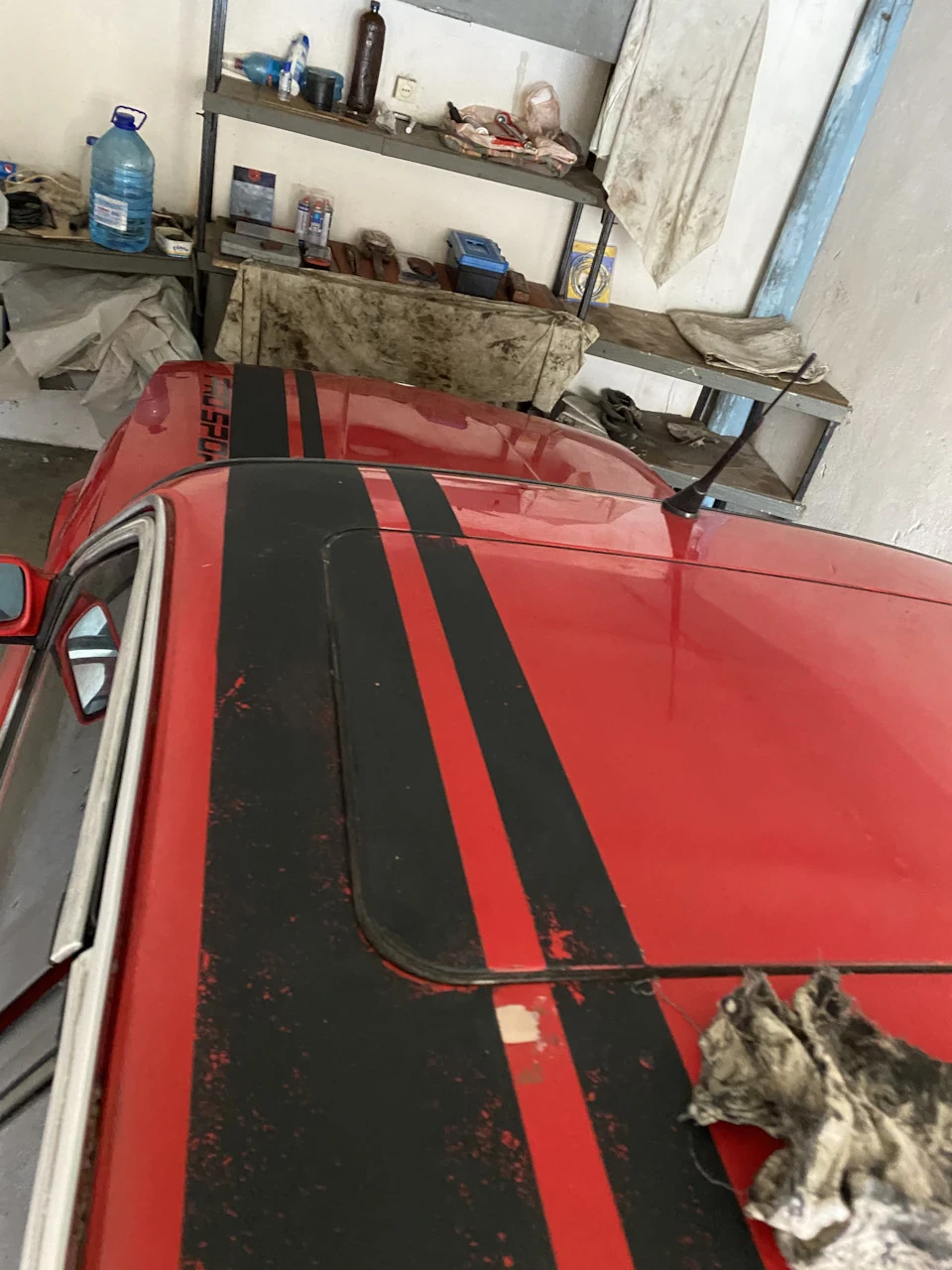 Удаление колхозного тюнинга с BMW E30