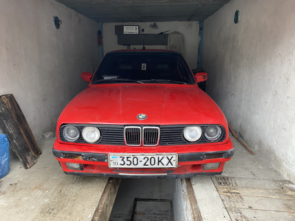 Удаление колхозного тюнинга с BMW E30 5
