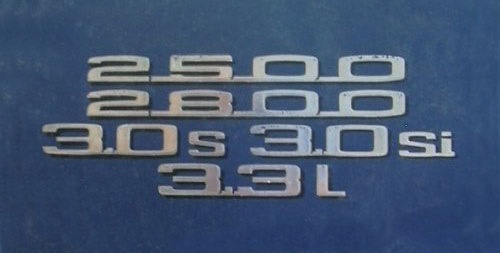 Шильдики BMW 3