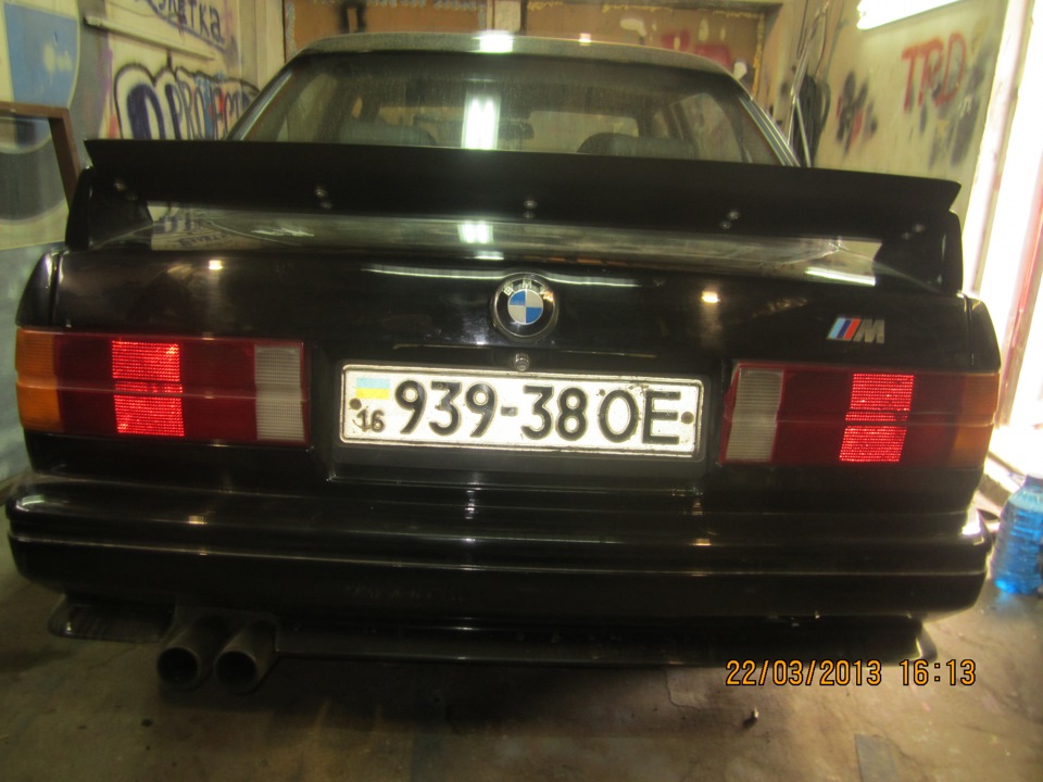 Спойлер Zender M3))) 1