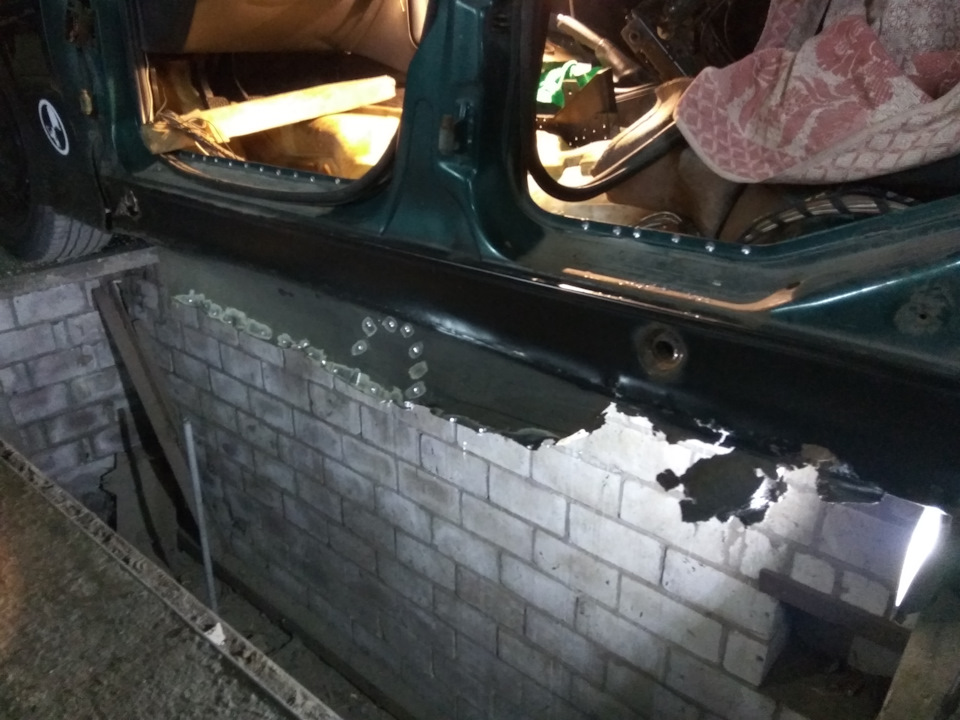 Завіз поріг та арку на СТО 3