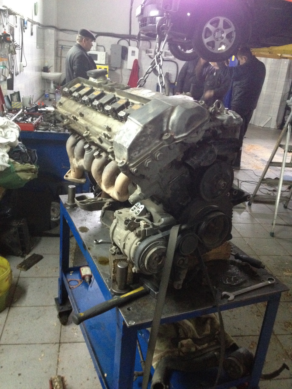 Мотор m50b25->m50b30 2