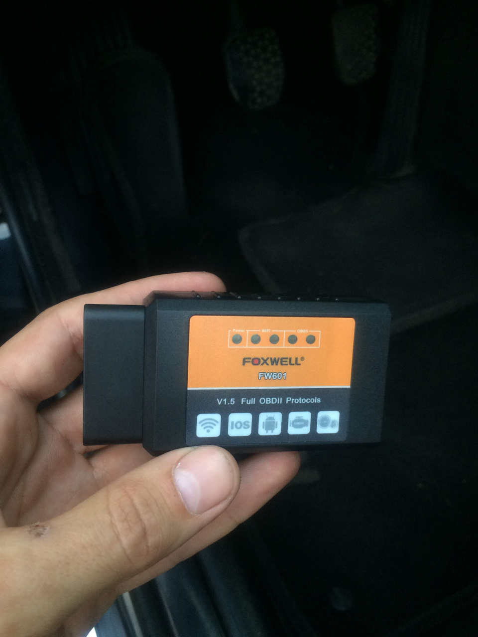 Придбав WiFi адаптер OBD2 1