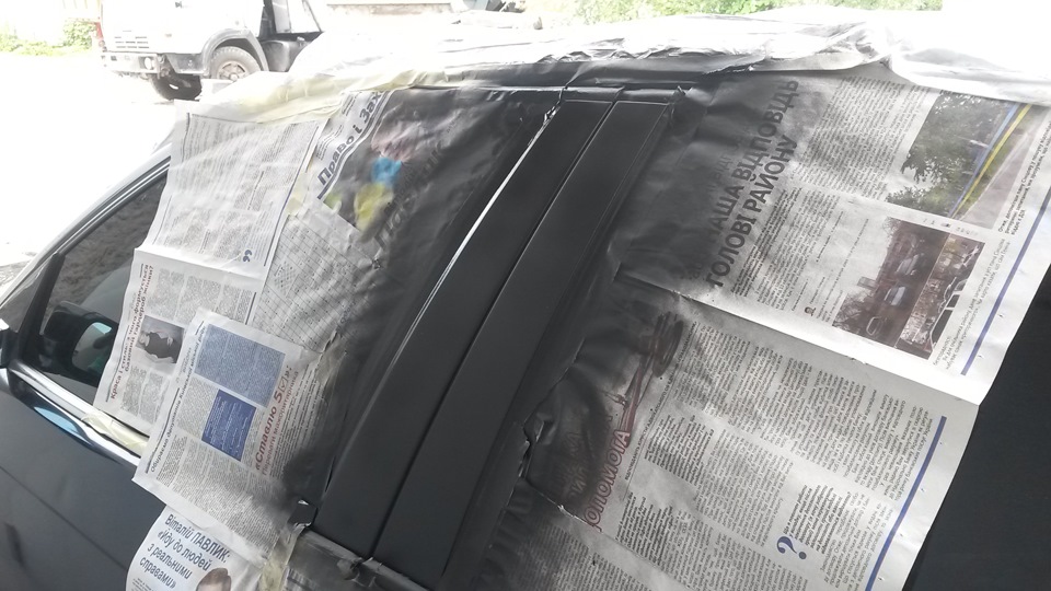 Освіжив накладки стійок дверей 3