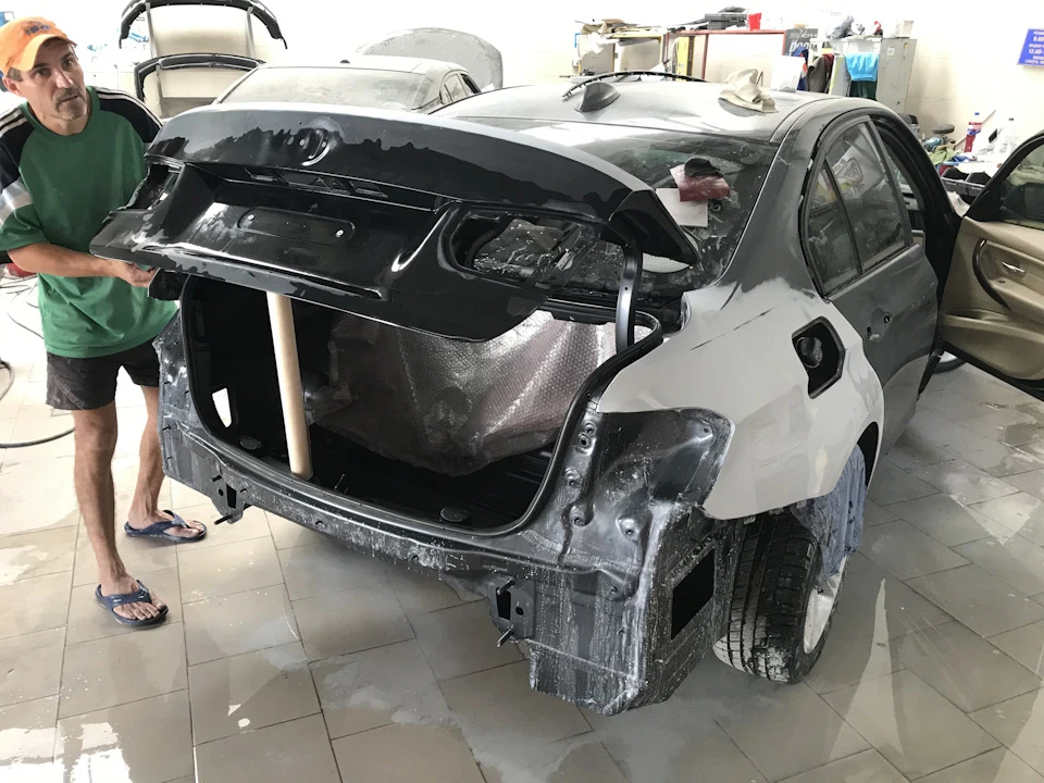 Підготовка та фарбування. Думки про покупку авто в США.