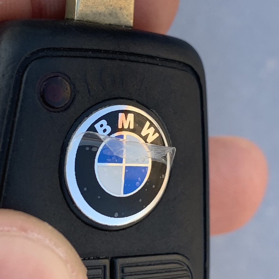 №18 Наклейки на ключ BMW типу гітара . E46. 3