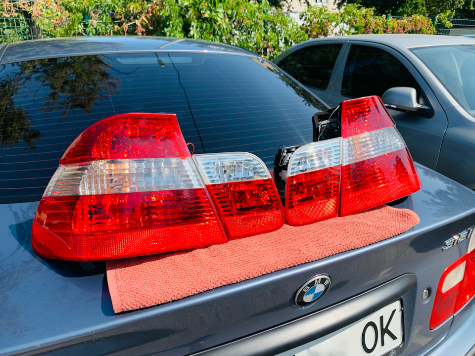 #39 Рестайл ліхтарі на дорест. Facelift. BMW E46. Красива дупа! 1