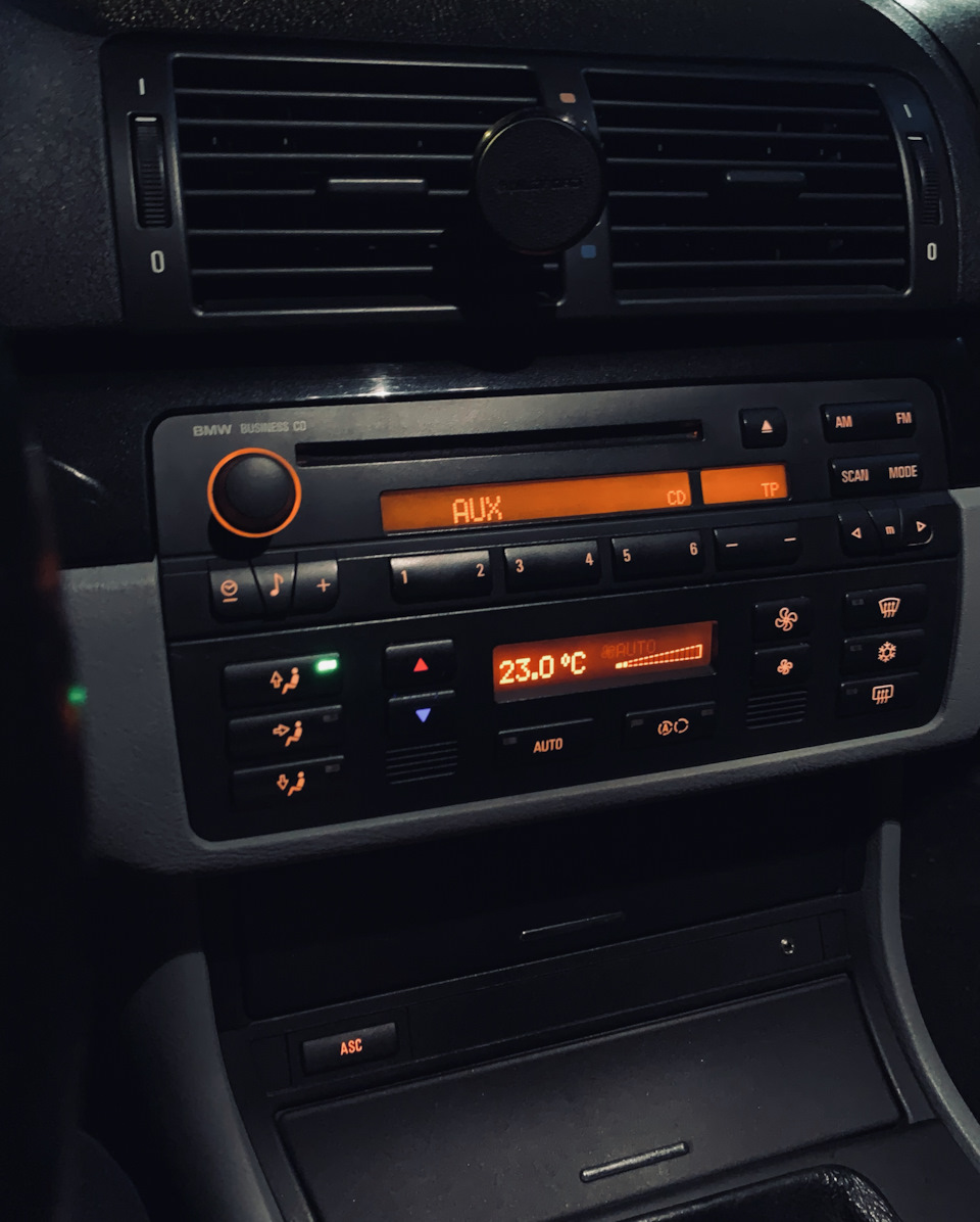 #62 Рестайлінг магнітола та клімат. BMW E46 318i 4