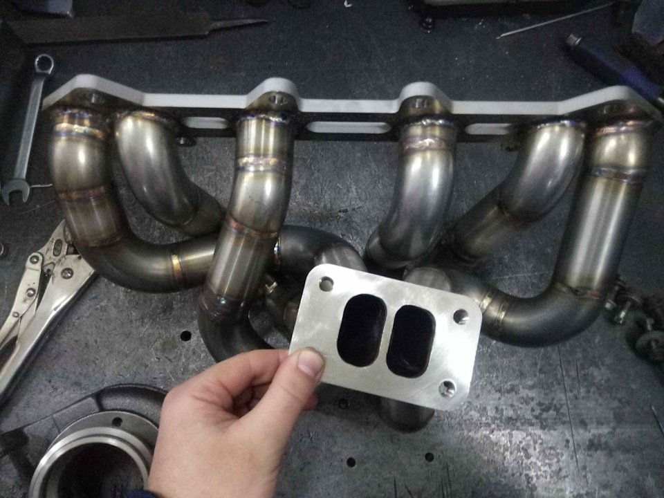 Рухаємось далі! Big turbo and new exhaust manifold… 2
