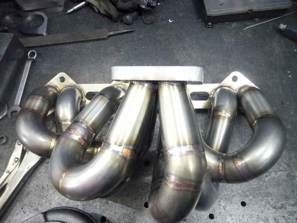 Рухаємось далі! Big turbo and new exhaust manifold… 1