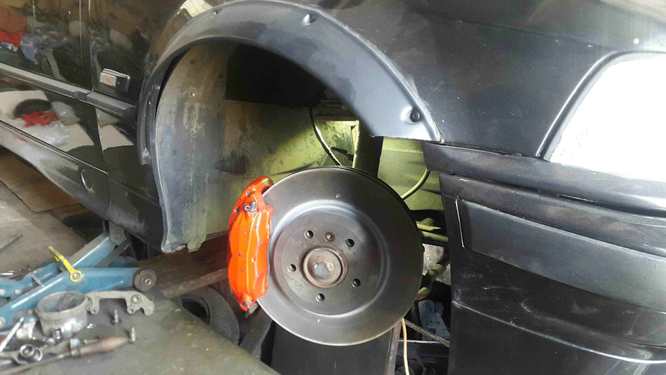 Встановлення brembo в е36 1