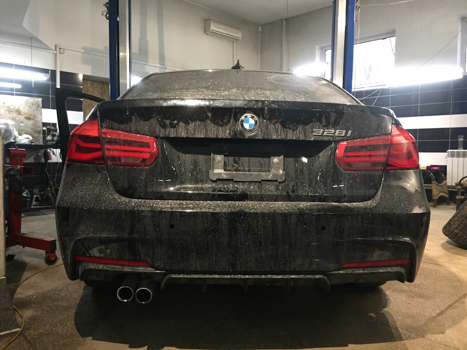 Установка LED Lci ліхтарів на BMW F30 2