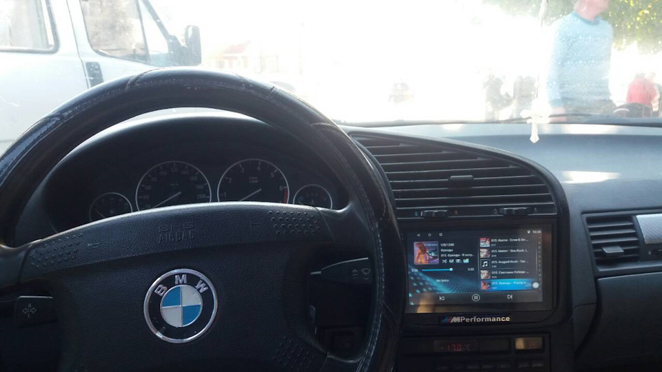 2 din android 7.1 в BMW e36 1