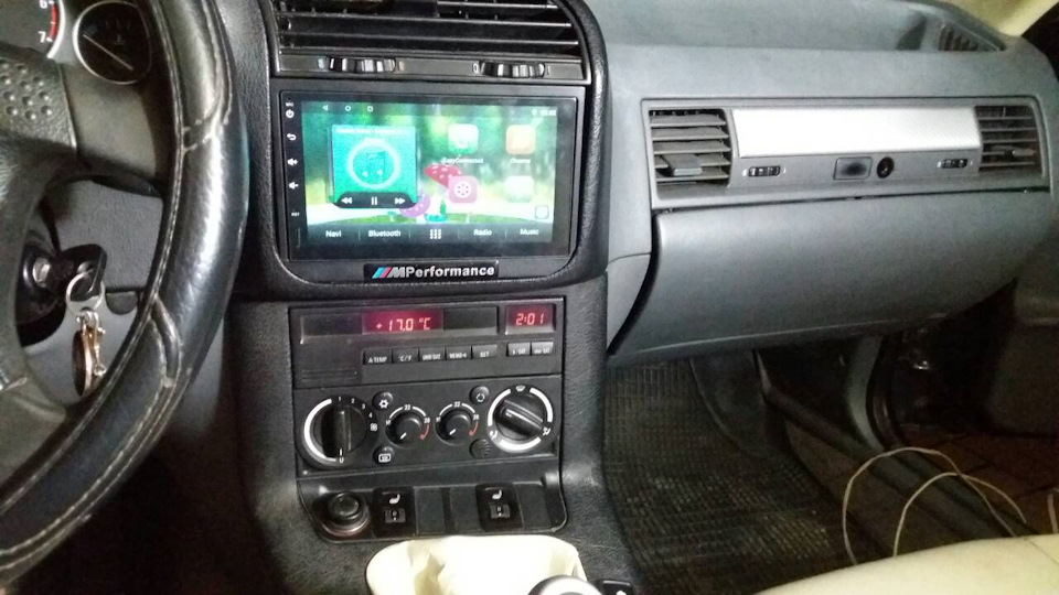 2 din android 7.1 в BMW e36 3