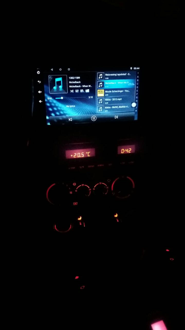 2 din android 7.1 в BMW e36 5