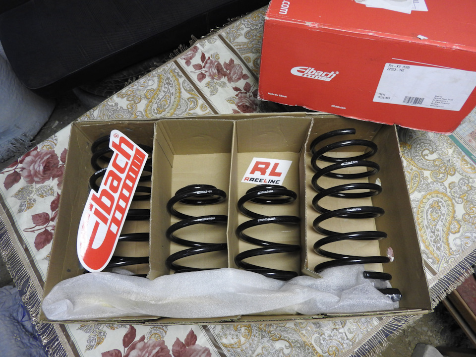 Сборка_08. Пружини Eibach Pro Kit та амортизатори MTS 2