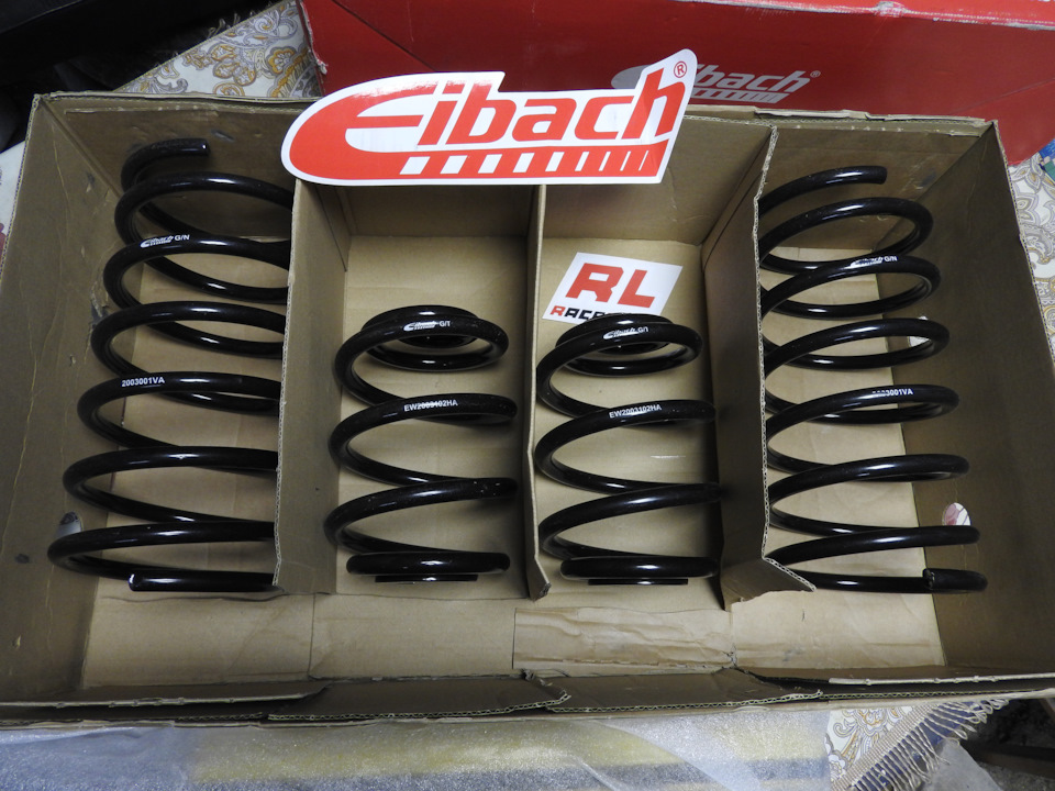Сборка_08. Пружини Eibach Pro Kit та амортизатори MTS 4