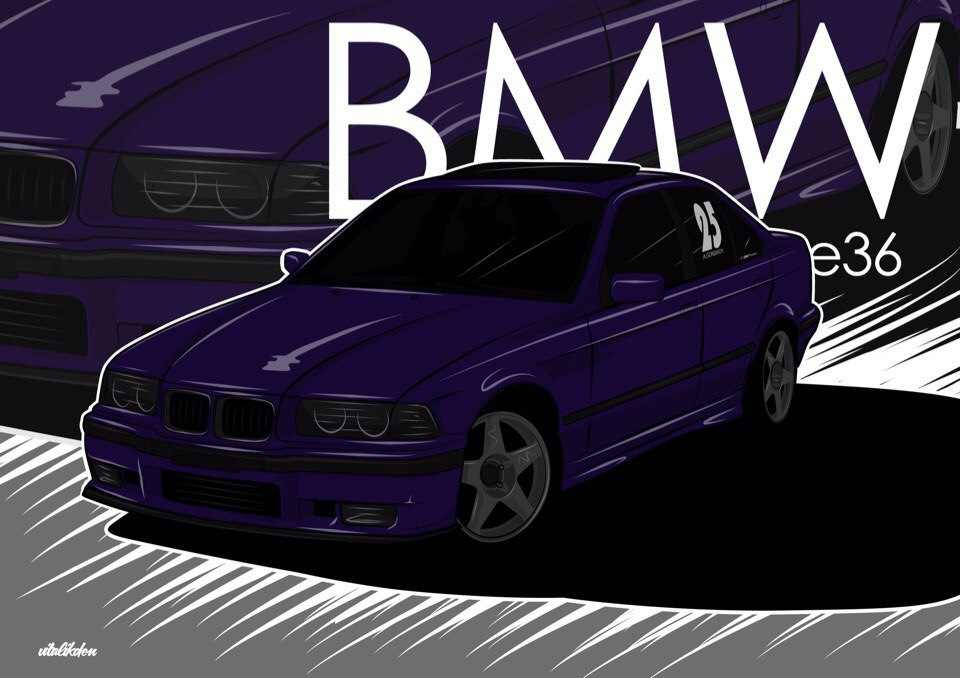 Art picture/bimmer E36 1