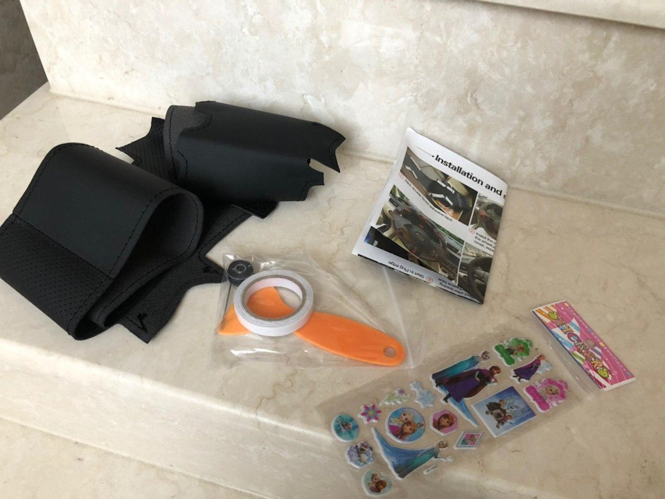 Самостійний перешивши керма шкірою з AliExpress 1