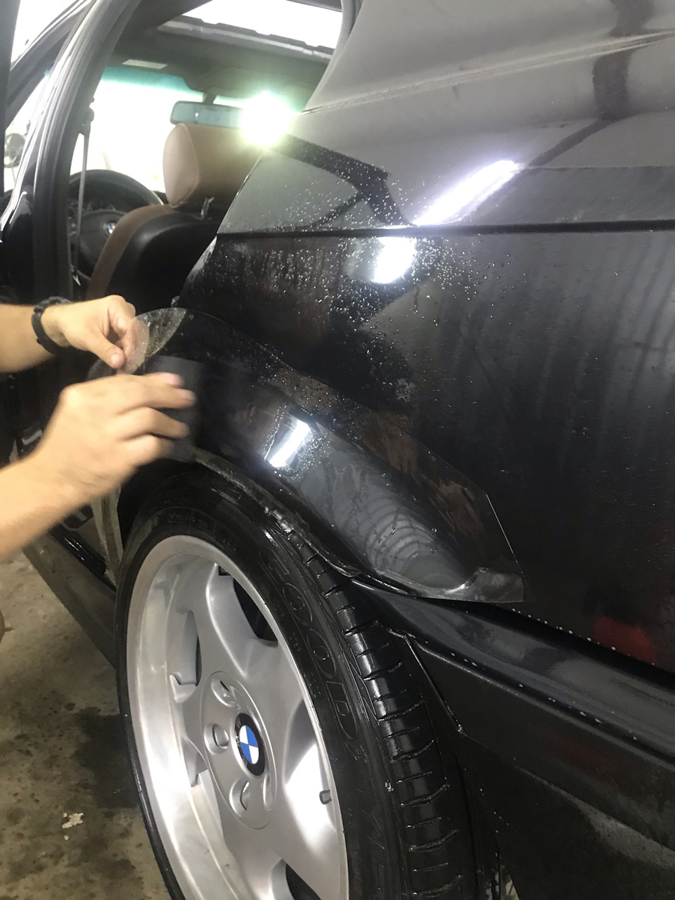 Бронювання арок e36 - Suntek ppf 2