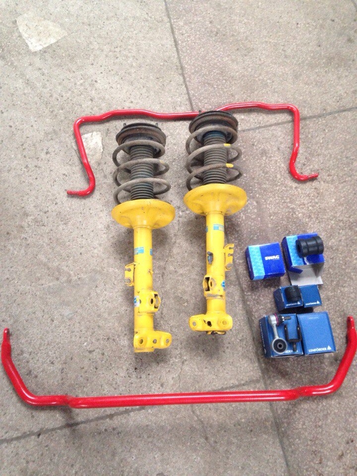 Установка Bilstein B6 + M Technik стабілізатори 3
