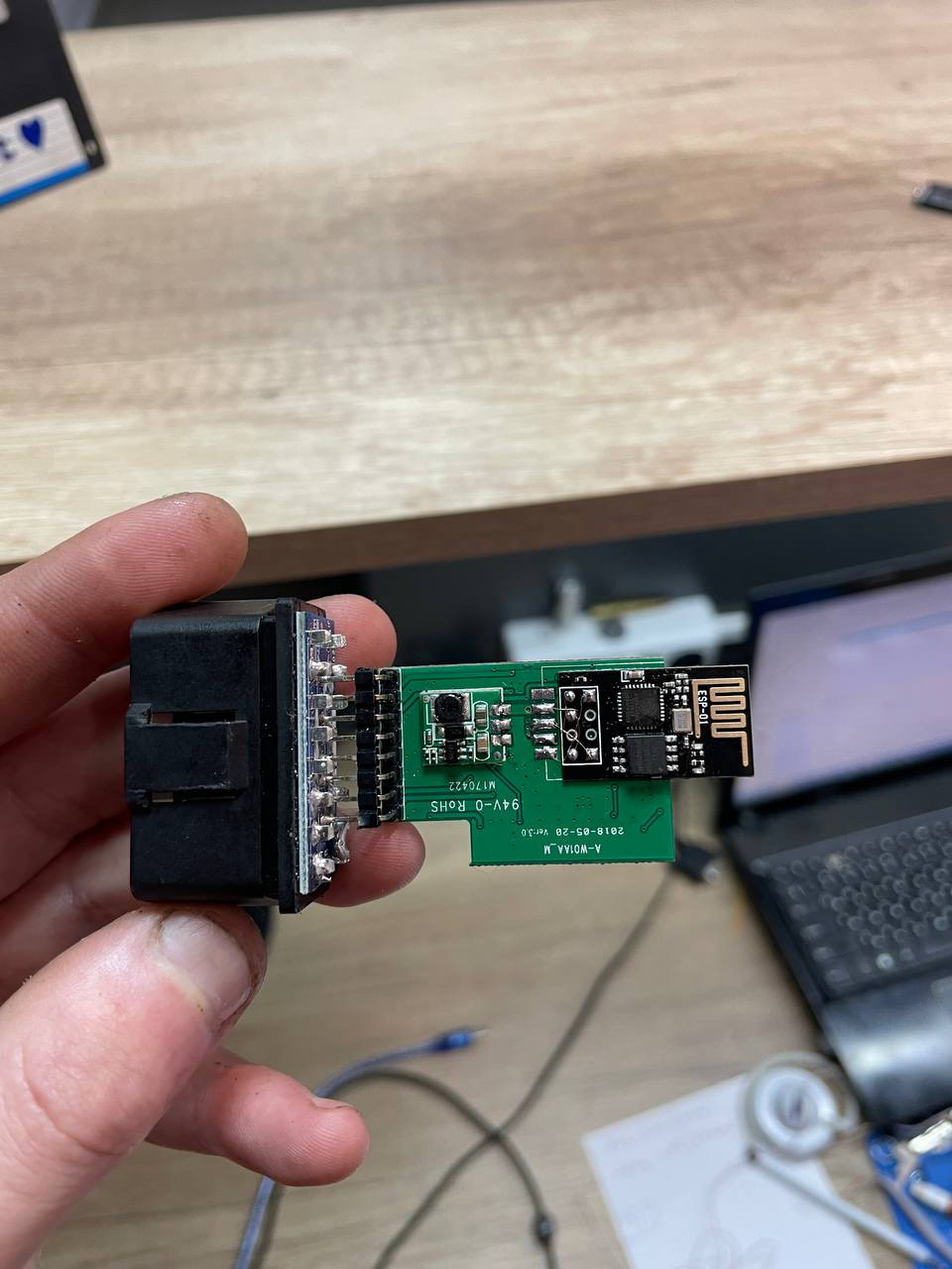 Wi-Fi DeepOBD адаптер своїми культяпками 4