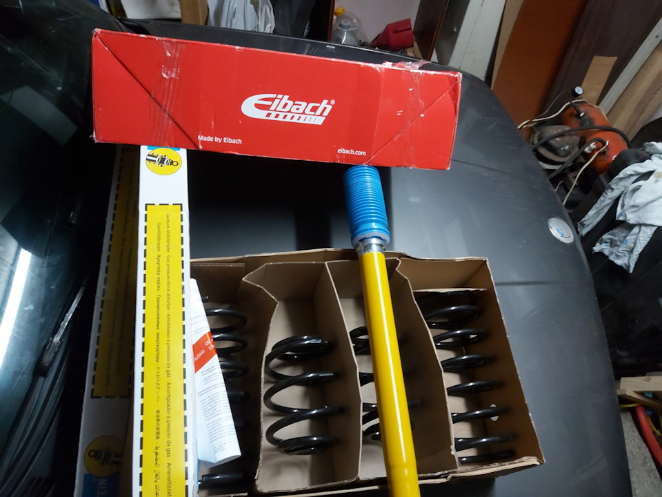 Підвіска Bilstein B6 і Eibach pro kit 3