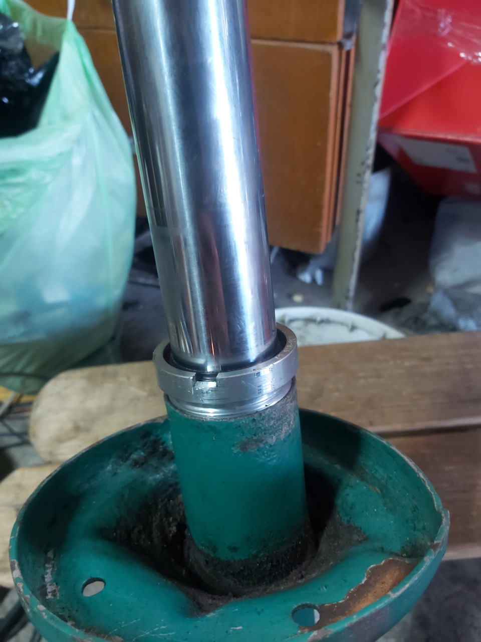 Встановлення Bistein b6 та Eibach pro kit у е30 5