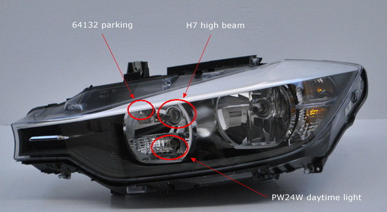 Заміна ближнього на Led 4