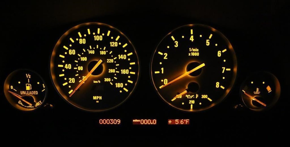 Щиток аля M5 на e39 3.0d 1
