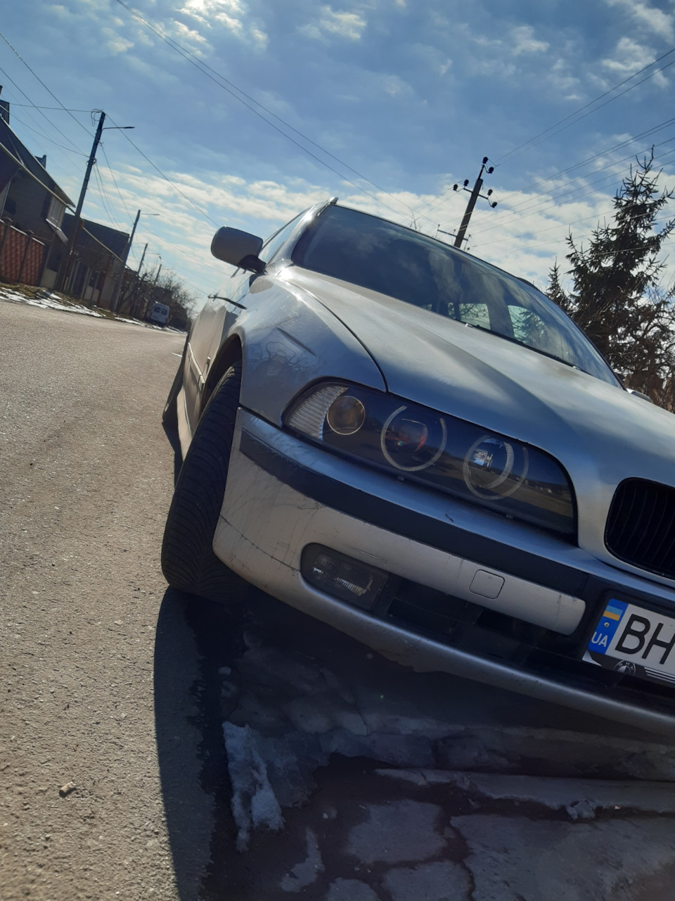 ⚫ Bi led рестайлінг фари (Hella Black) BMW E39 ⚫ 2