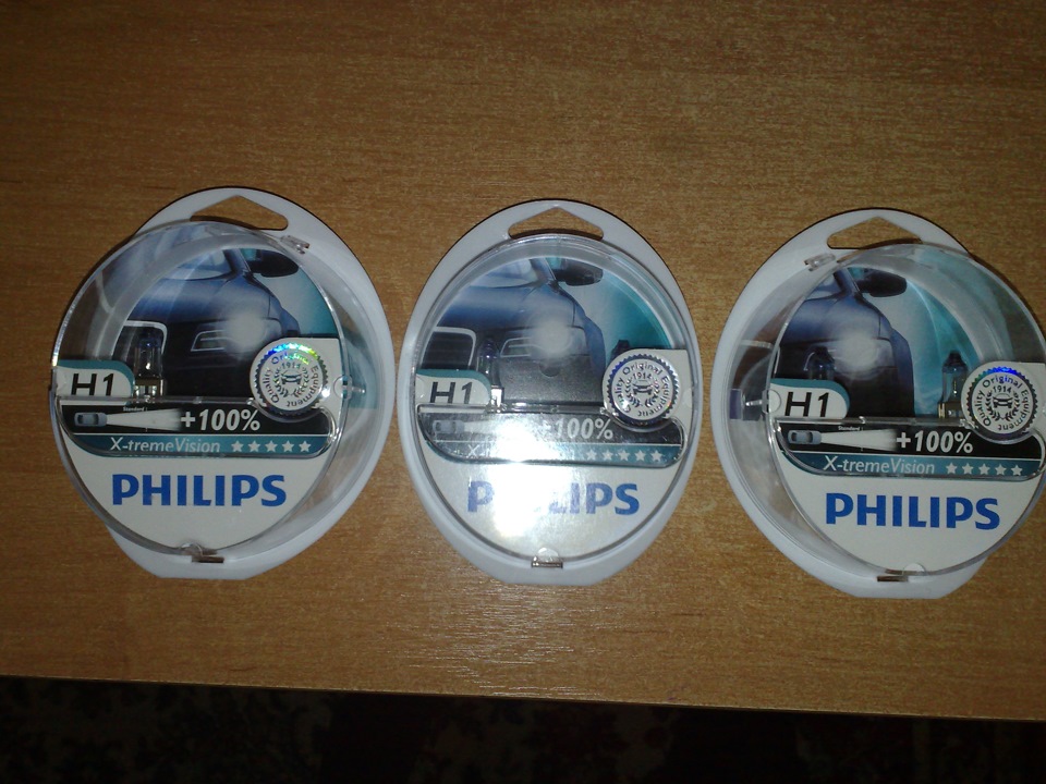 Лампочки Philips X-tremeVision +100 1