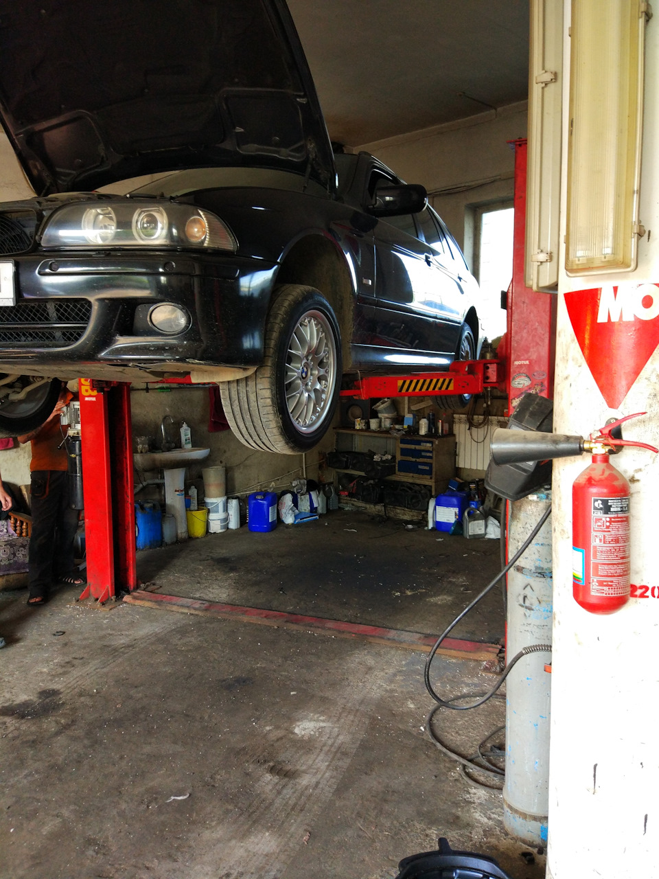 Нове зчеплення на e39 sachs 1