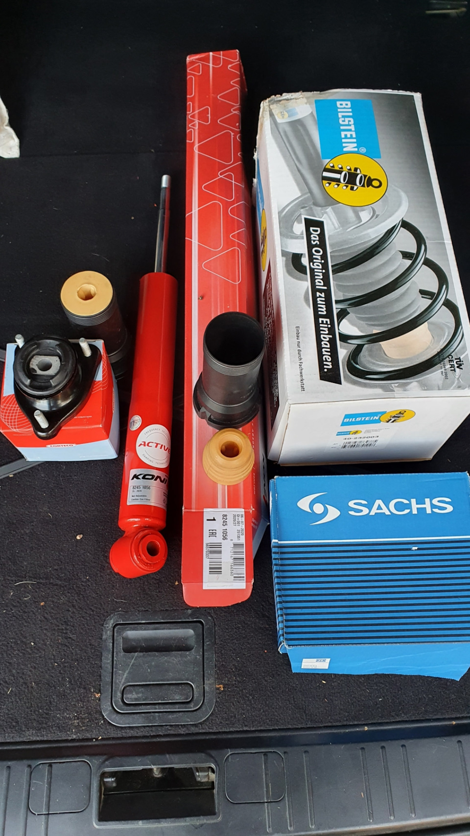 Ремонт Koni spesial active Bilstein сайлентблоки балки 3