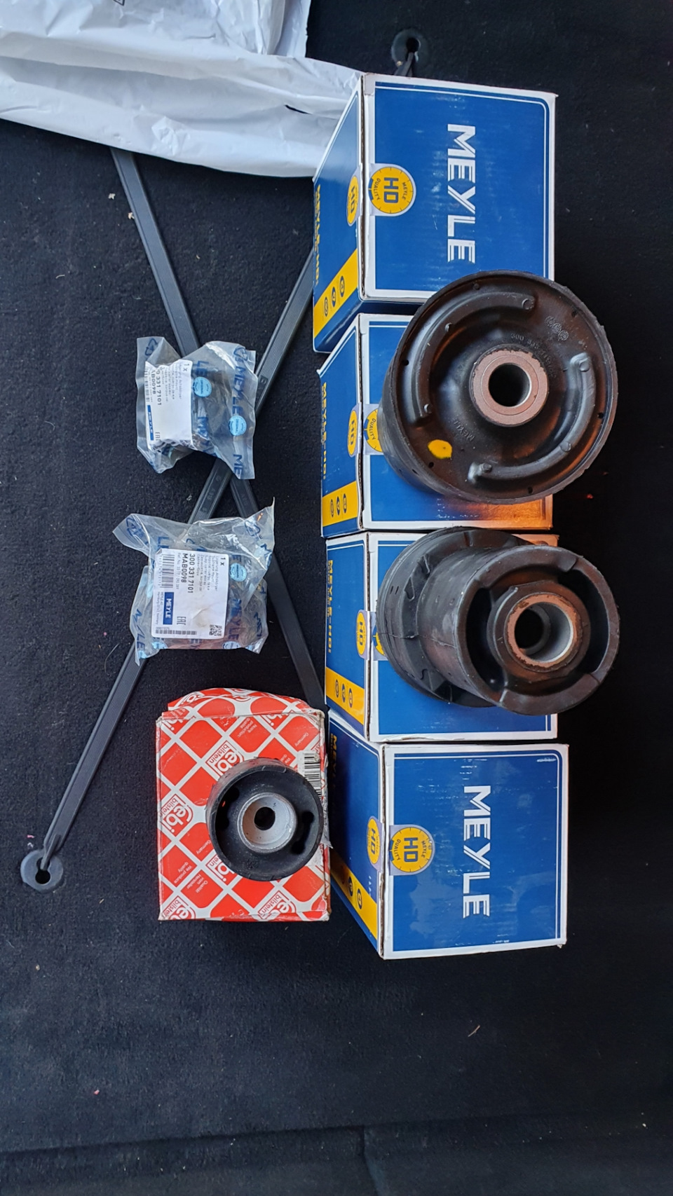 Ремонт Koni spesial active Bilstein сайлентблоки балки 4