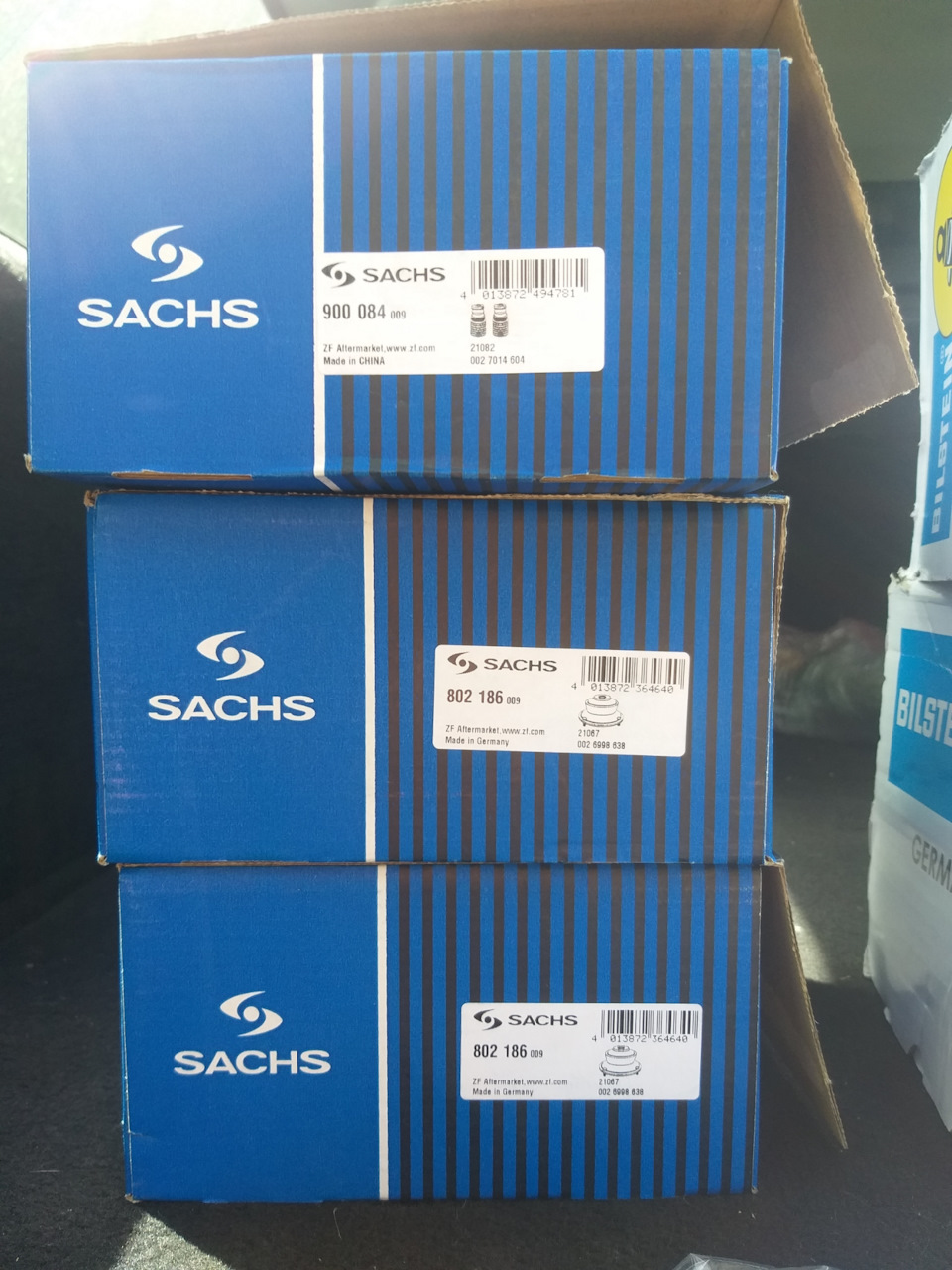 Заміна передніх амортизаторів bilstein b4, sachs 2