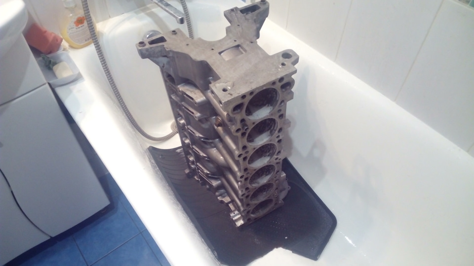 M52B30 ч.7 Роботи з рідним блоком та купленою ГБЦ 4