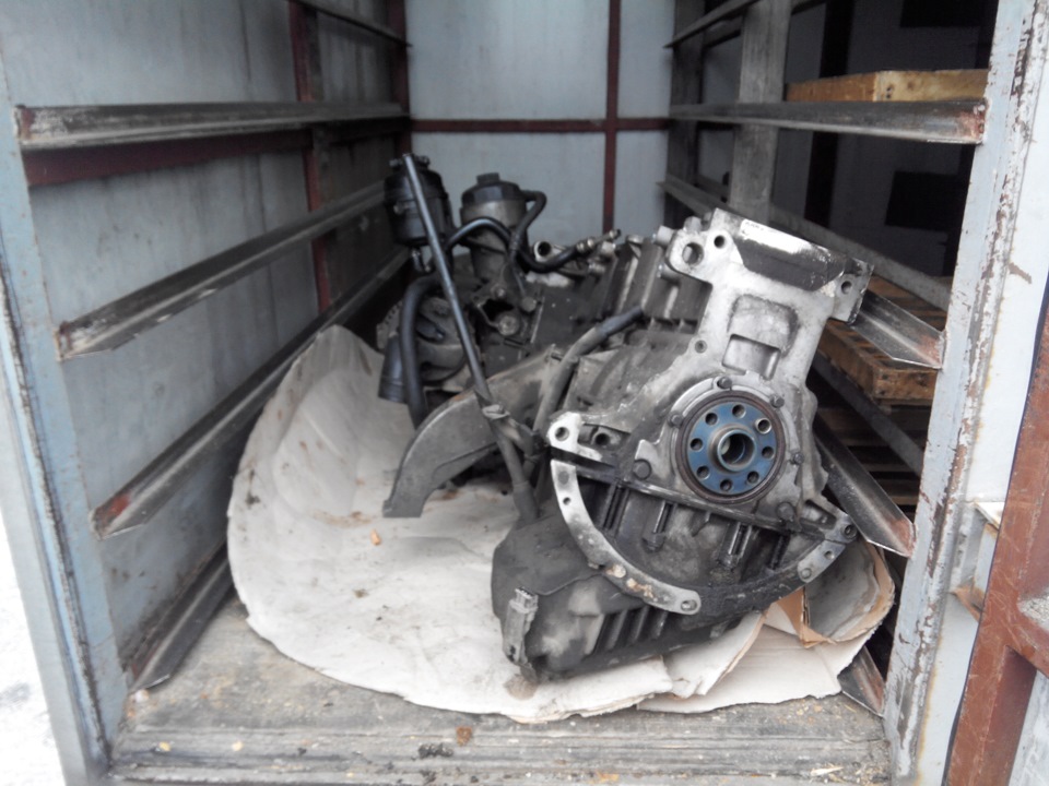 Заміна M52B28, ч.2 транспортування до майстра 5