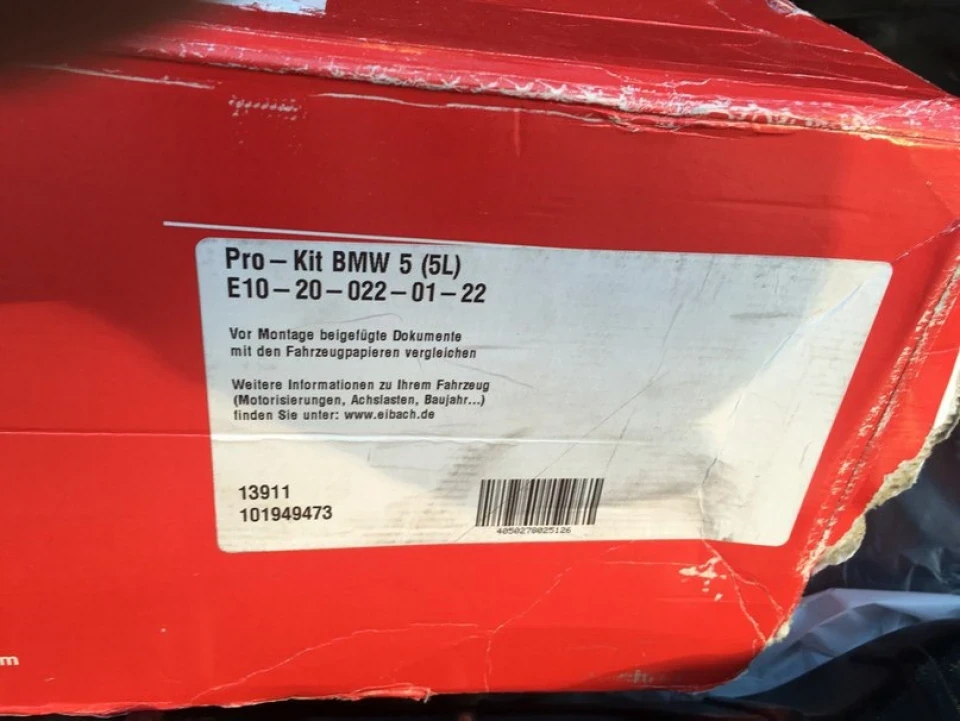 Bilstein B8, Eibach Pro-Kit