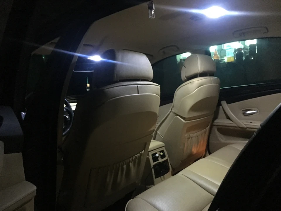 led в салон е60