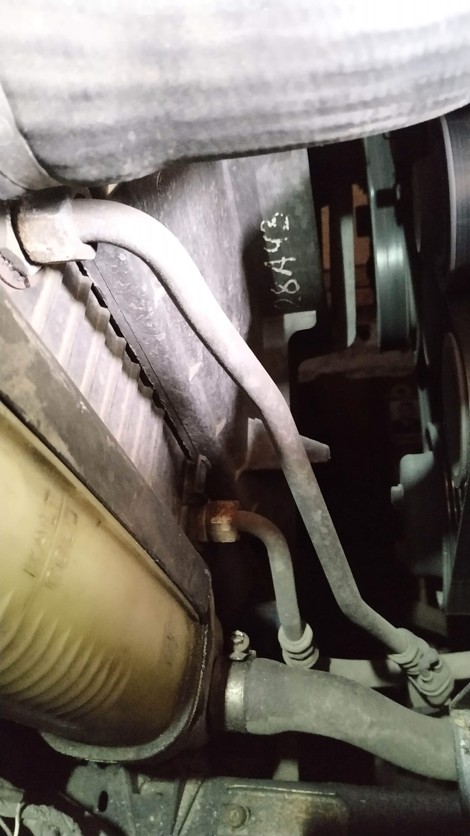 Заміна радіатора АКПП m50v25 3