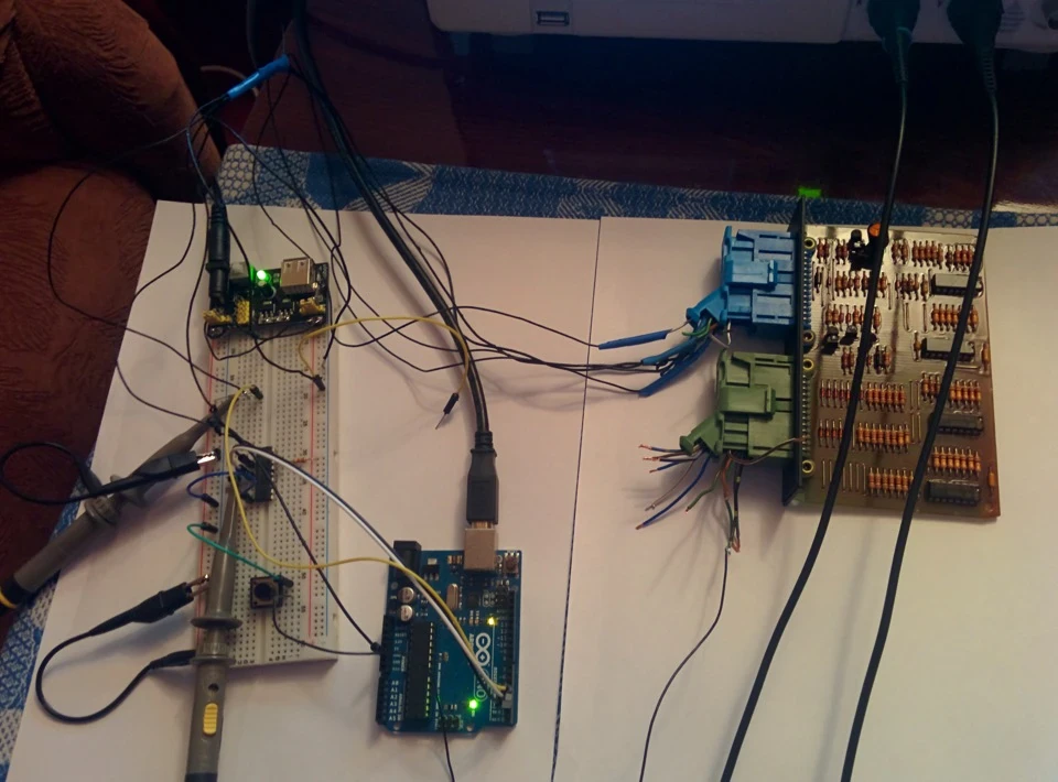 E32/E34 блок check control тепер працює з Arduino.