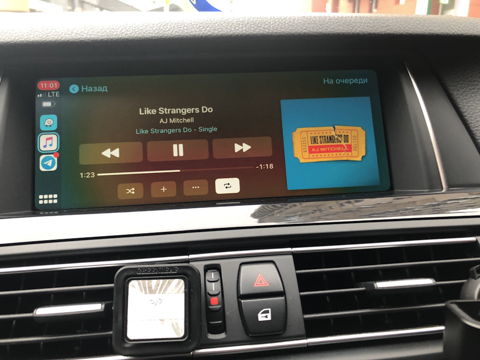 Apple Carplay на F10 2