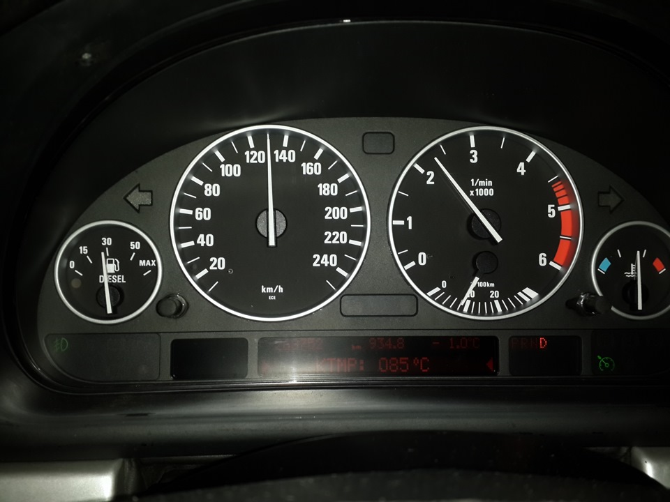Яка робоча температура двигуна m57d30? 4