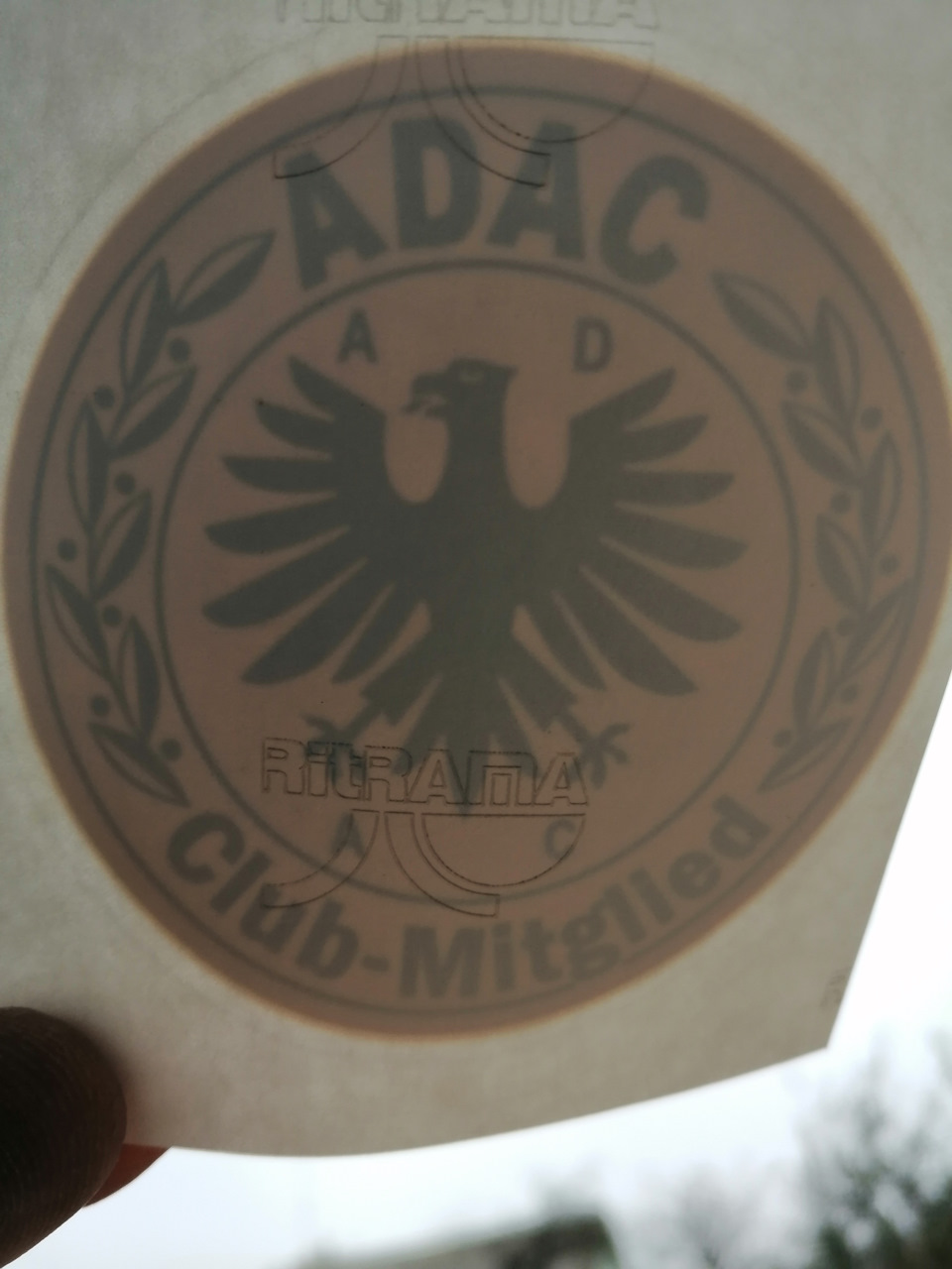 Наклейки ADAC 4