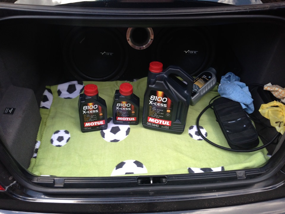 Перехід на олію Motul 8100 X-cess 5W40 2